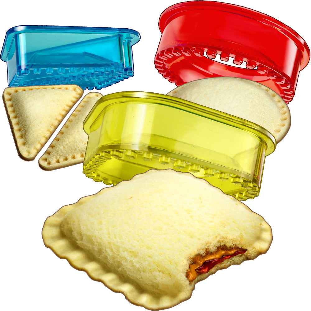 Sandwich Cutter and Sealer (Circle, Square, Triangles)