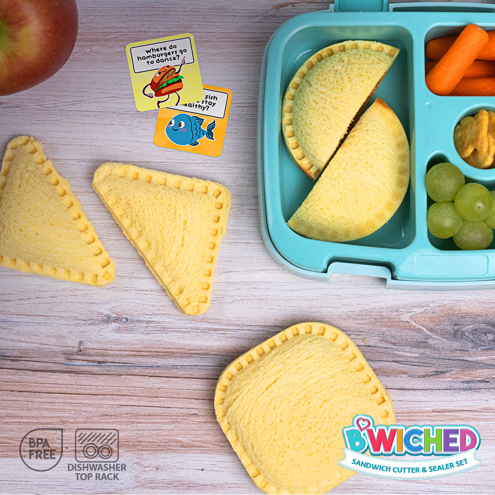 Sandwich Cutter and Sealer (Circle, Square, Triangles)